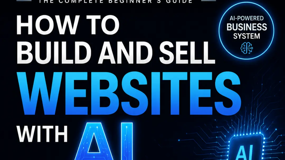 HOW TO BUILD AND SELL WEBSITES WITH AI