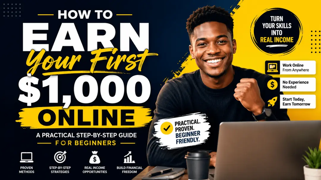 How to Earn Your First $1,000 Online: A Practical Step-by-Step Guide for Beginners