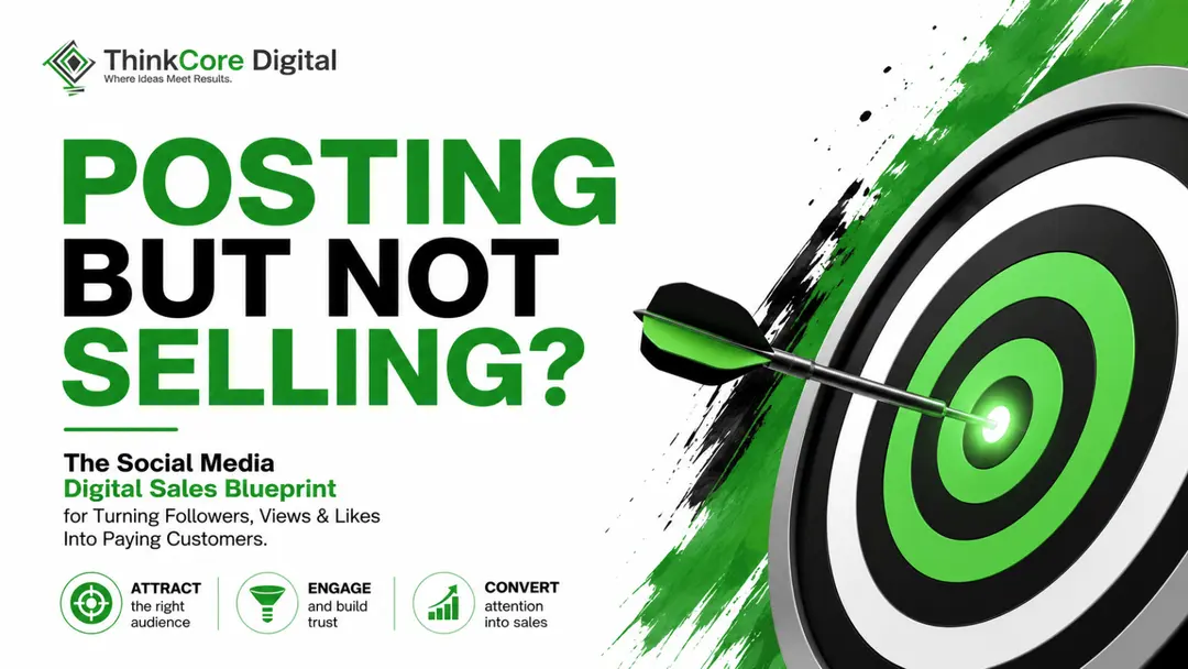 POSTING BUT NOT SELLING? The Social Media Digital Sales Blueprint for Turning Likes Into Paying Customers