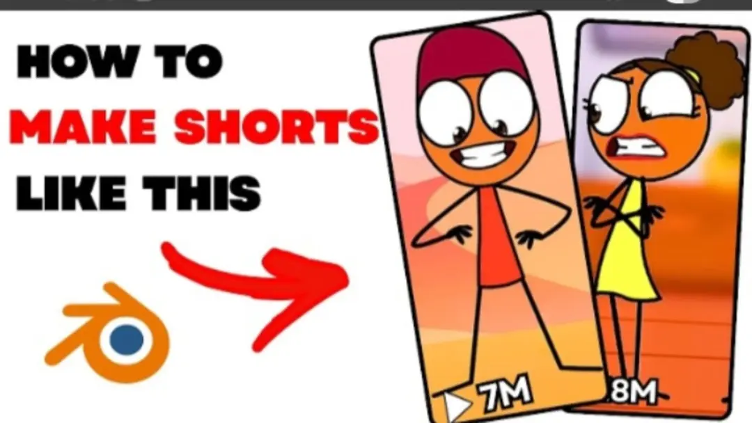 Viral 2d Stick Figure Animation shorts