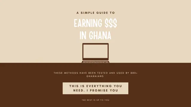 LAND A REMOTE JOB IN GHANA