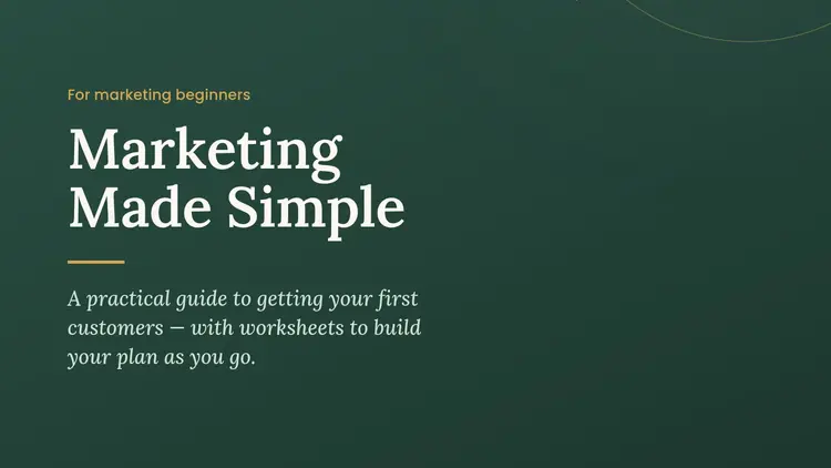 Marketing Made Simple