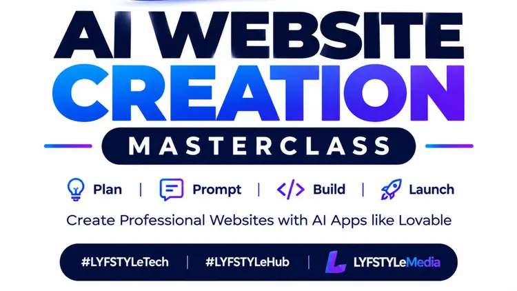 AI WEBSITE CREATION MASTERCLASS
