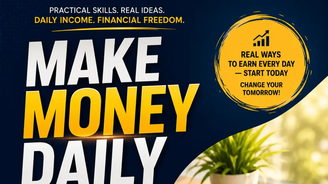 Make Money Daily: Practical Skills & Side Hustles You Can Start With Little or No Capital