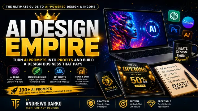 AI Design Money Machine How to Create Stunning Designs and Get Paid Using AI