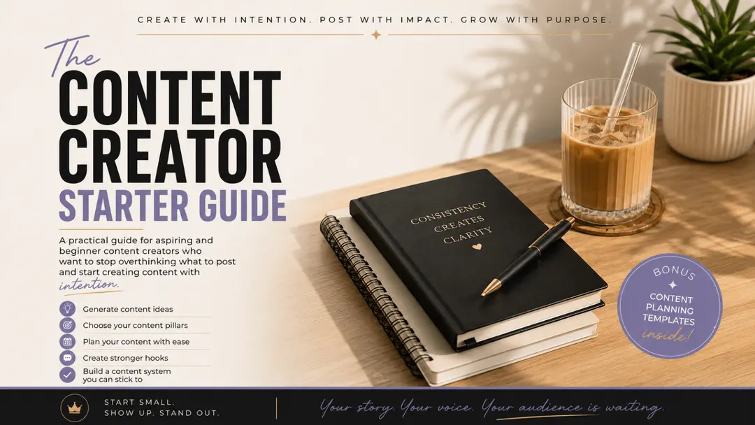 The Content Creator Starter Guide