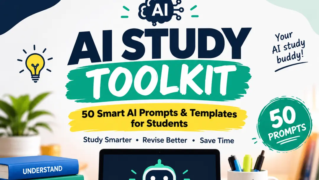 AI Study Toolkit: 50 Smart AI Prompts