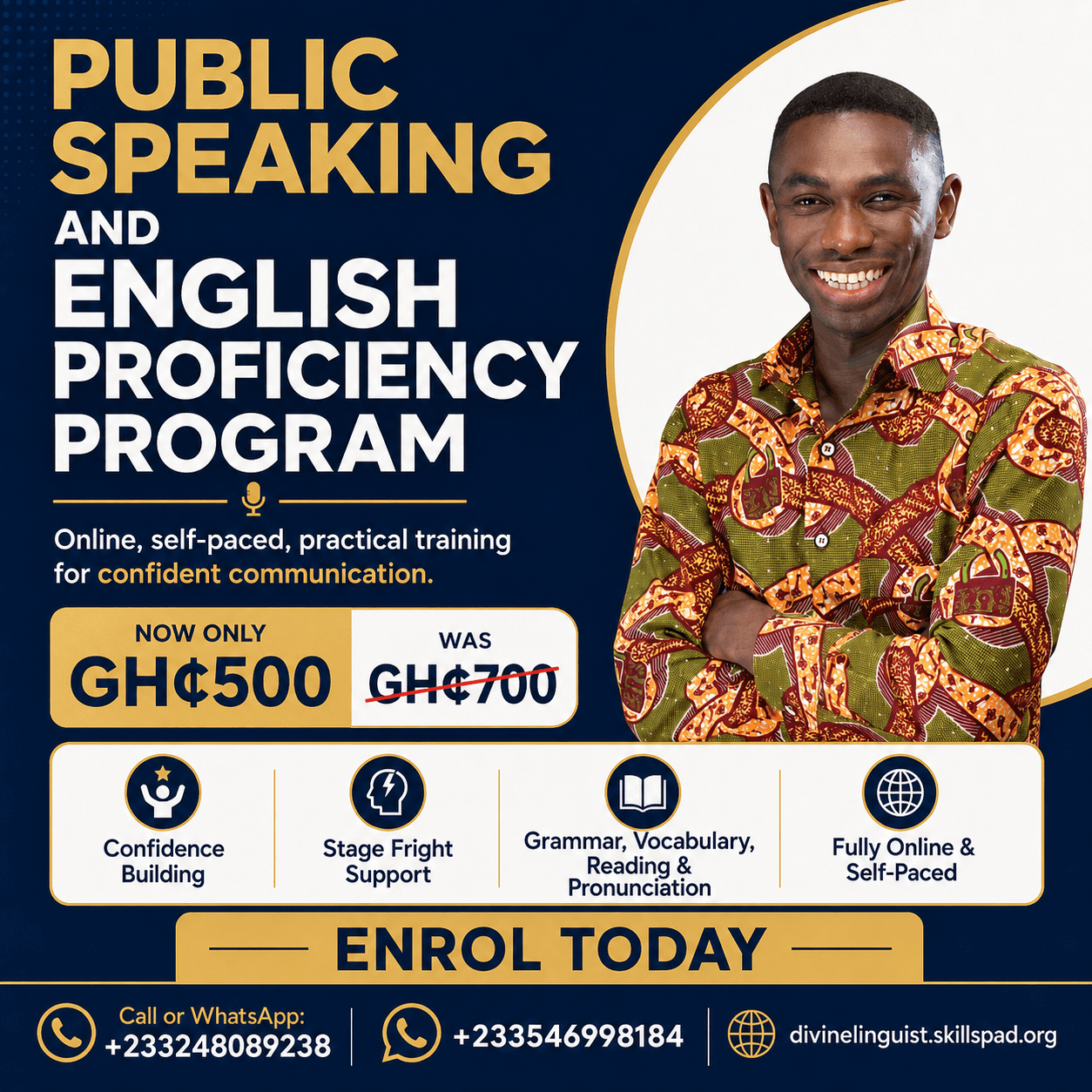 Copy of DIVINE LINGUIST PUBLIC SPEAKING AND ENGLISH PROFICIENCY COURSE