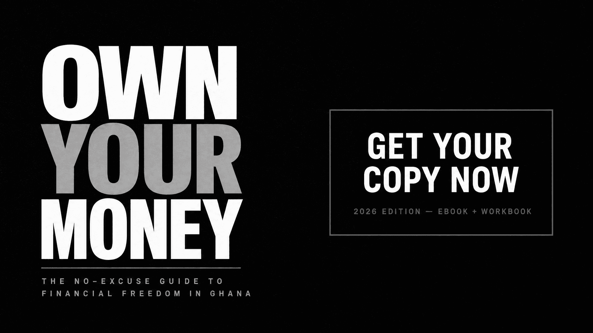 OWN YOUR MONEY