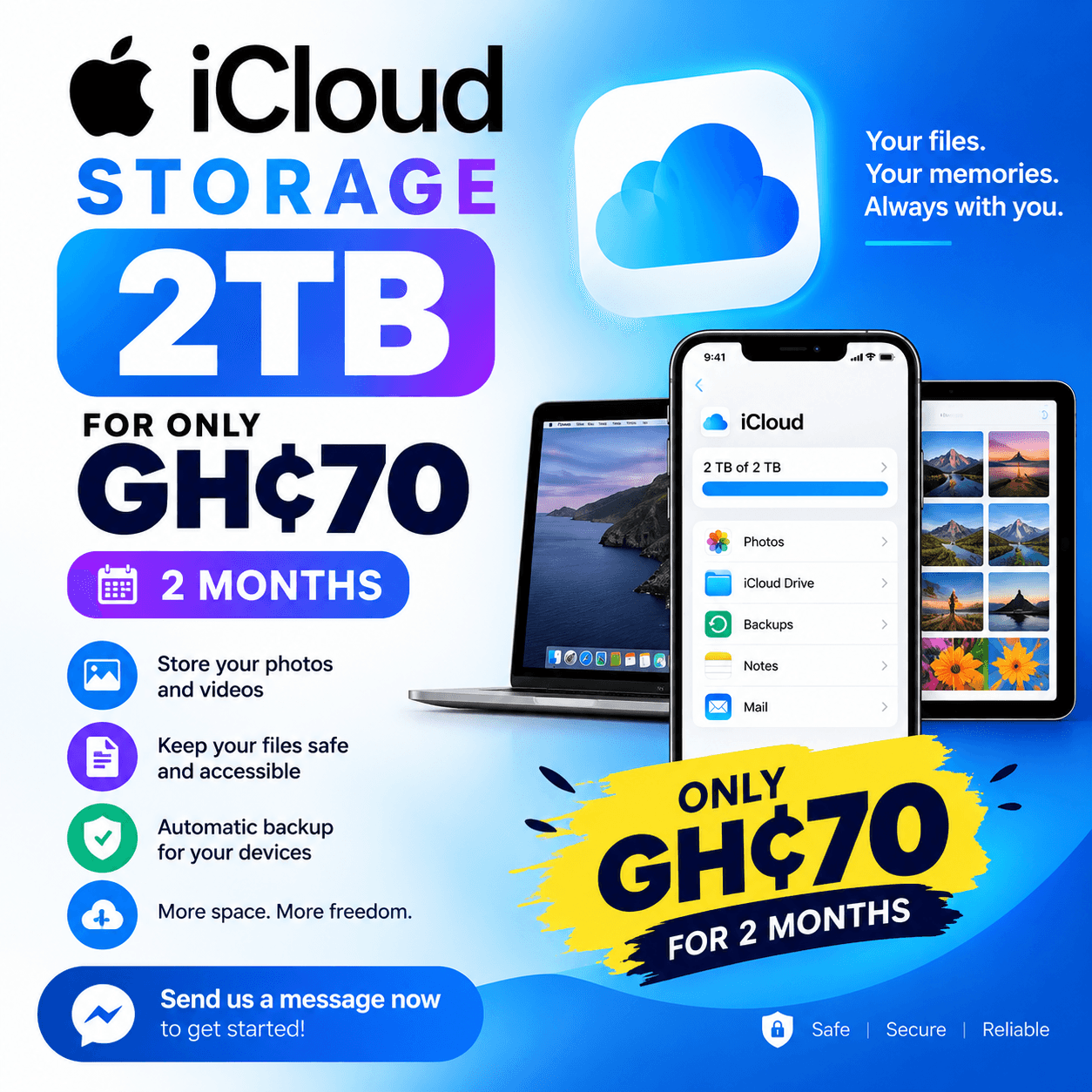 iCloud storage