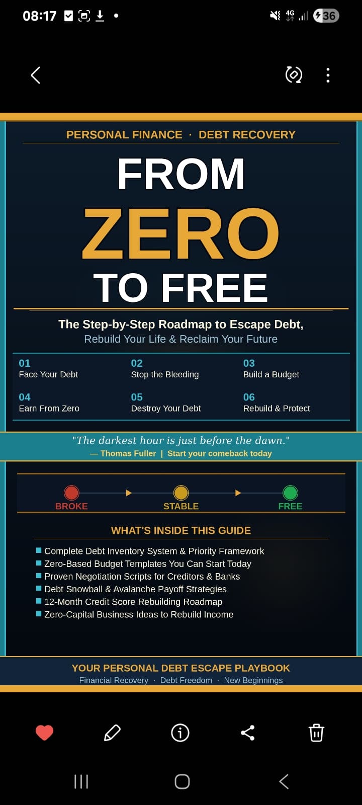 FROM ZERO TO FREE