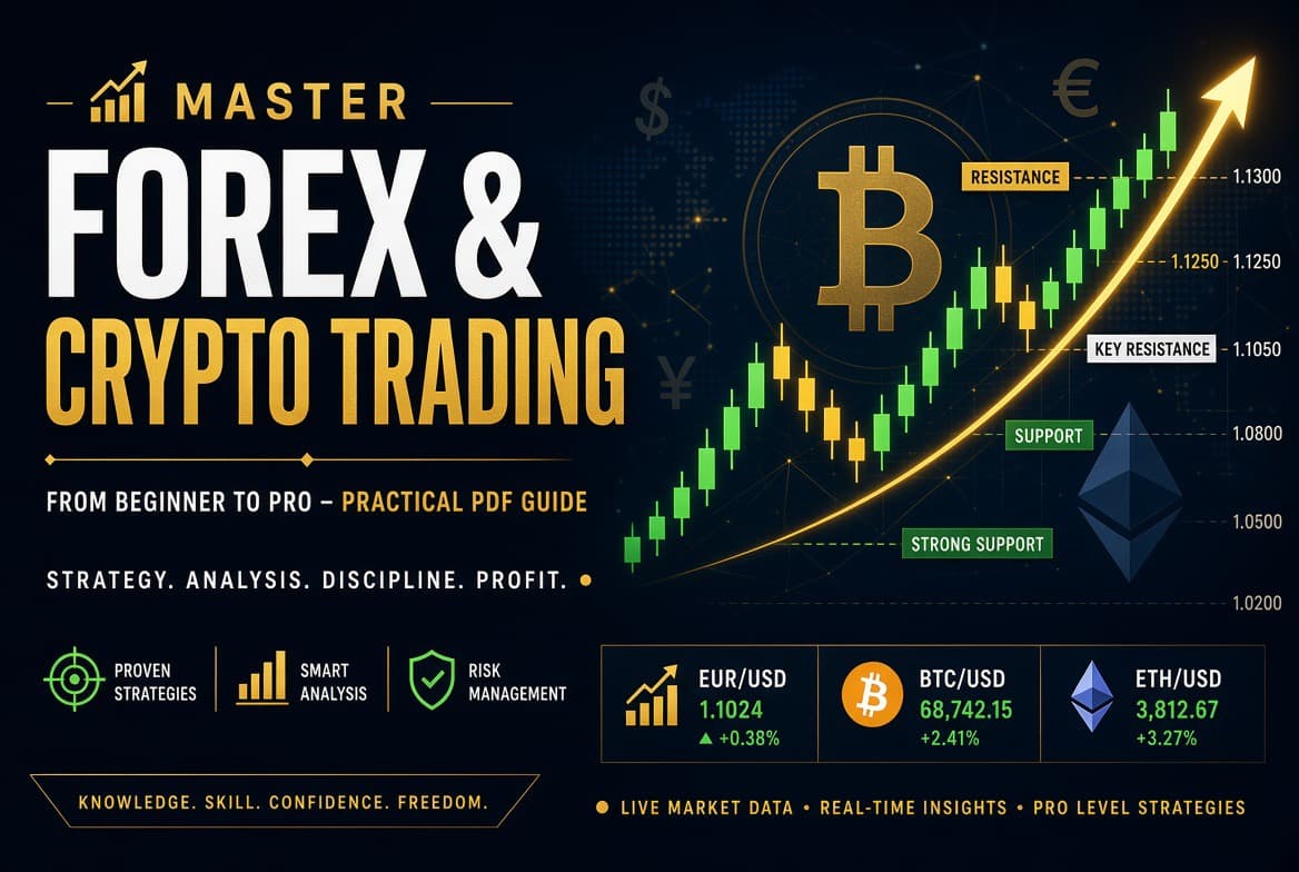 MASTER FOREX & CRYPTO TRADING FROM BEGINNER TO PRO
