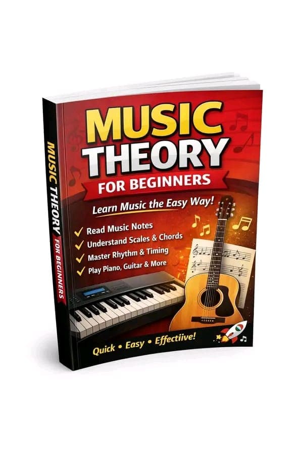 Music Theory for Beginners: Step-by-Step Guide to Reading, Playing & Understanding Music