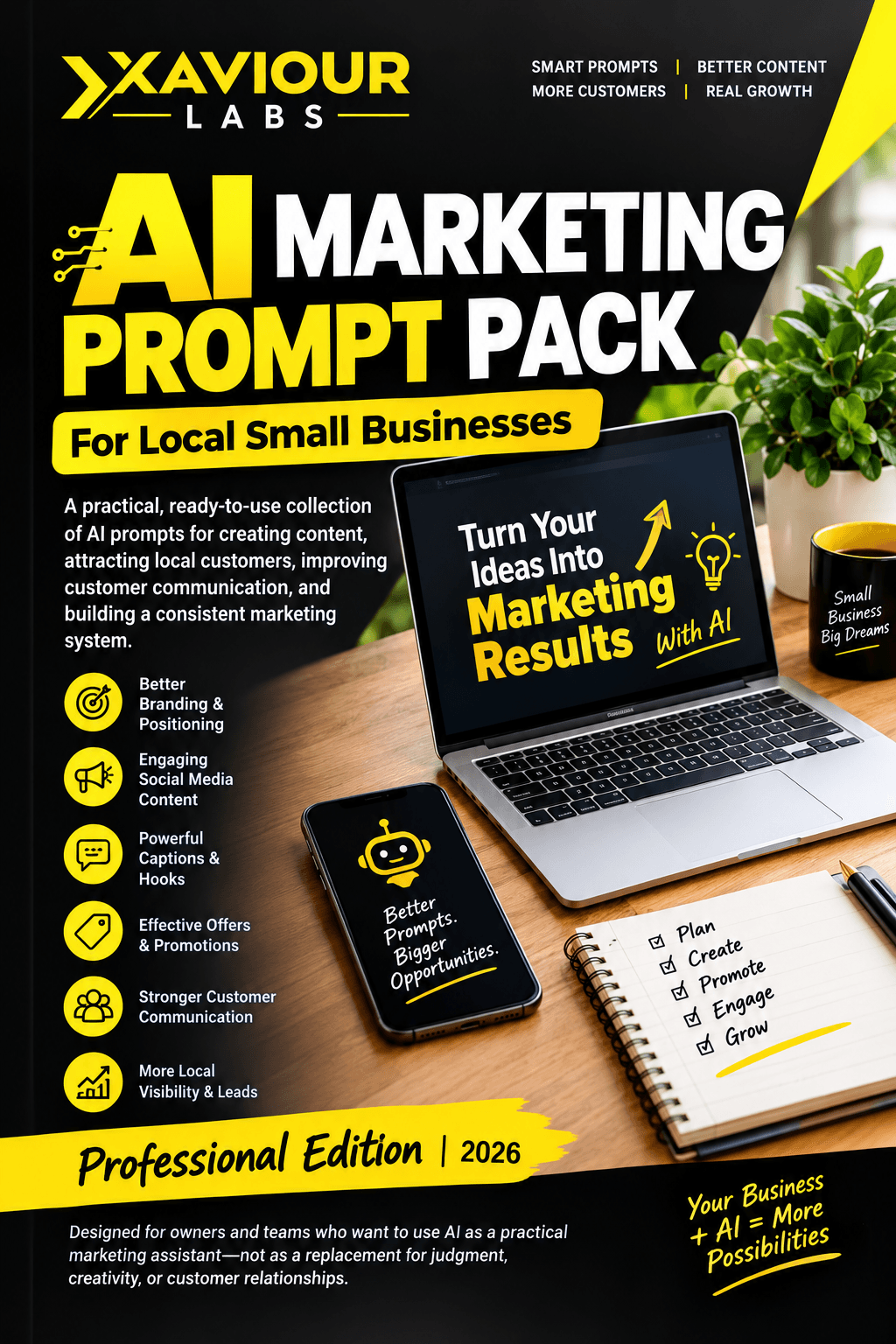AI Marketing Prompt Pack for Local Small Businesses