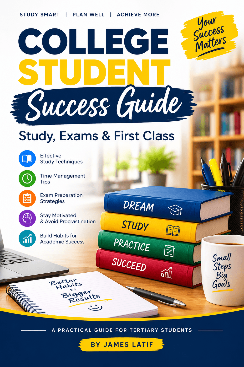 College Student Success Guide: Study, Exams & First class