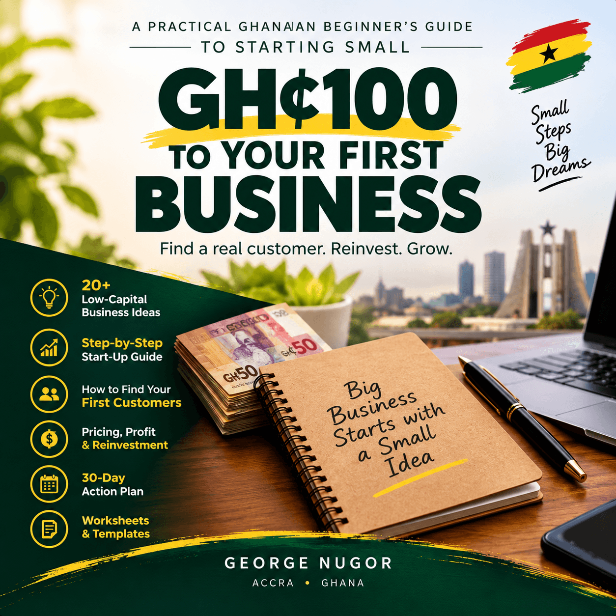 How to Start a Small Business in Ghana With GH₵100