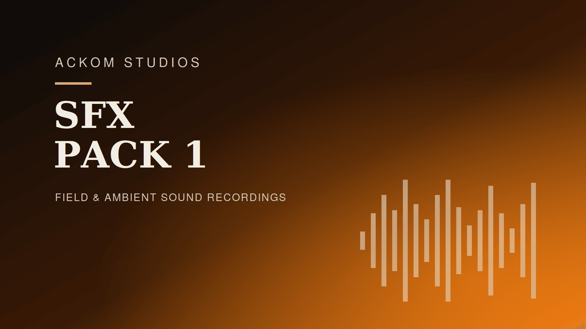 Ackom SFX Pack 1