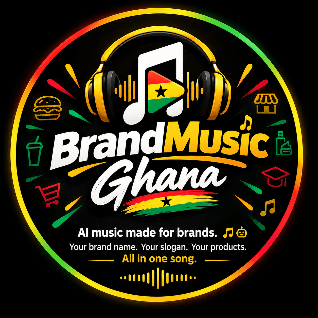 AI Brand and Birthday Customized song