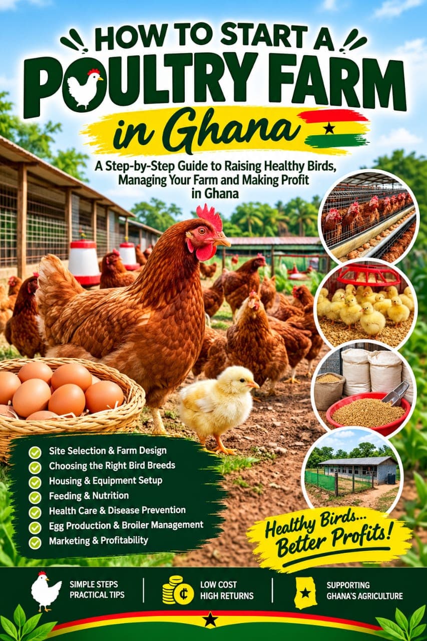 How to start poultry farm in Ghana