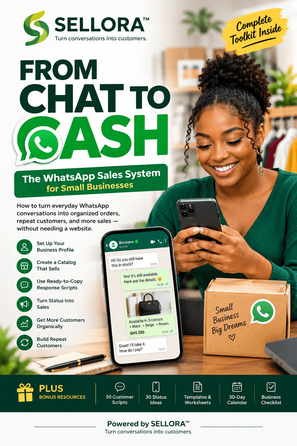From Chat to Cash: WhatsApp Sales System