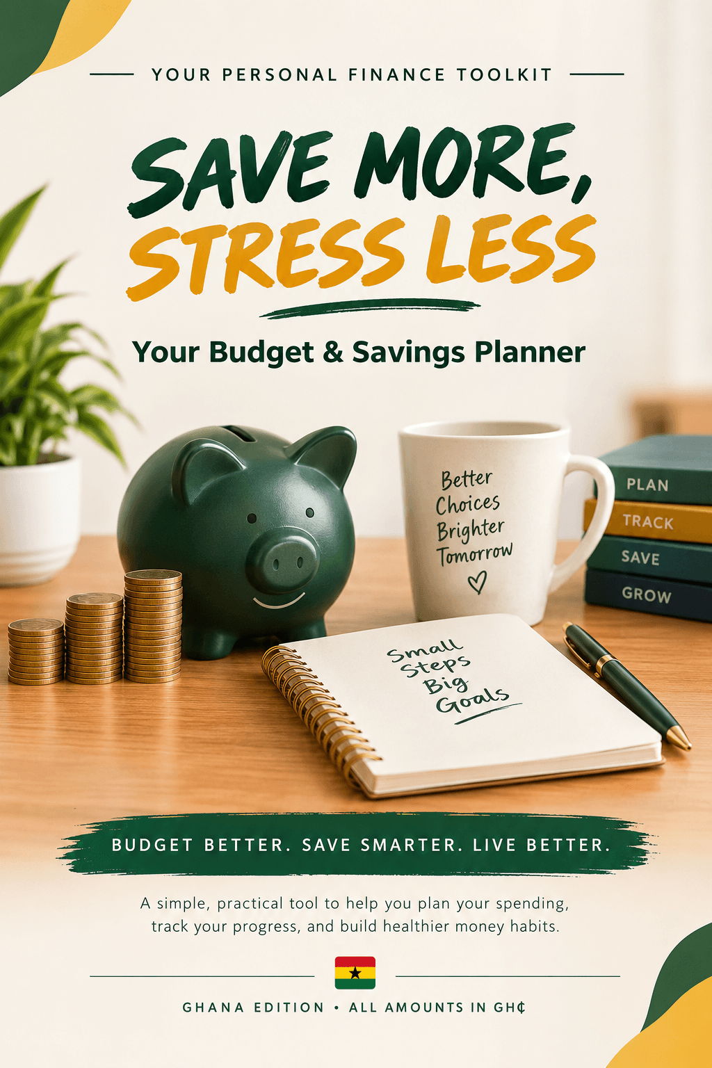 Save More, Stress Less: Budget & Savings Planner