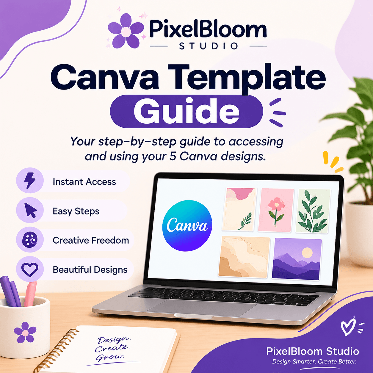 Scroll-Stopping Social Kits | PixelBloom Studio