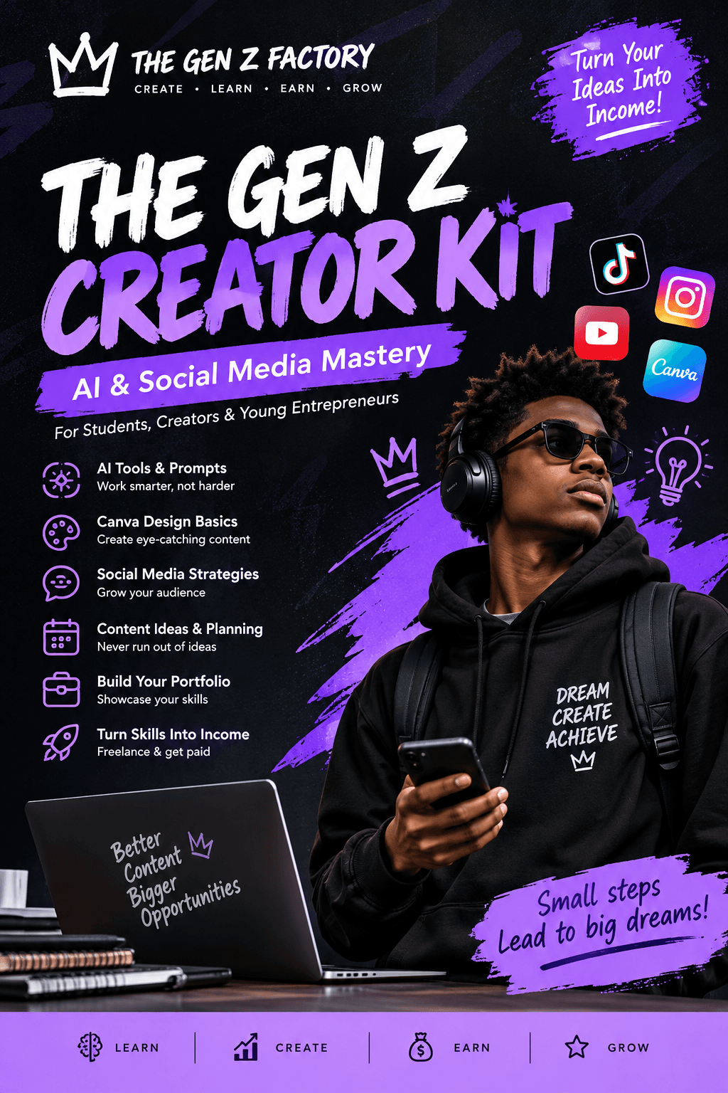 The Gen Z Creator Kit: AI & Social Media
