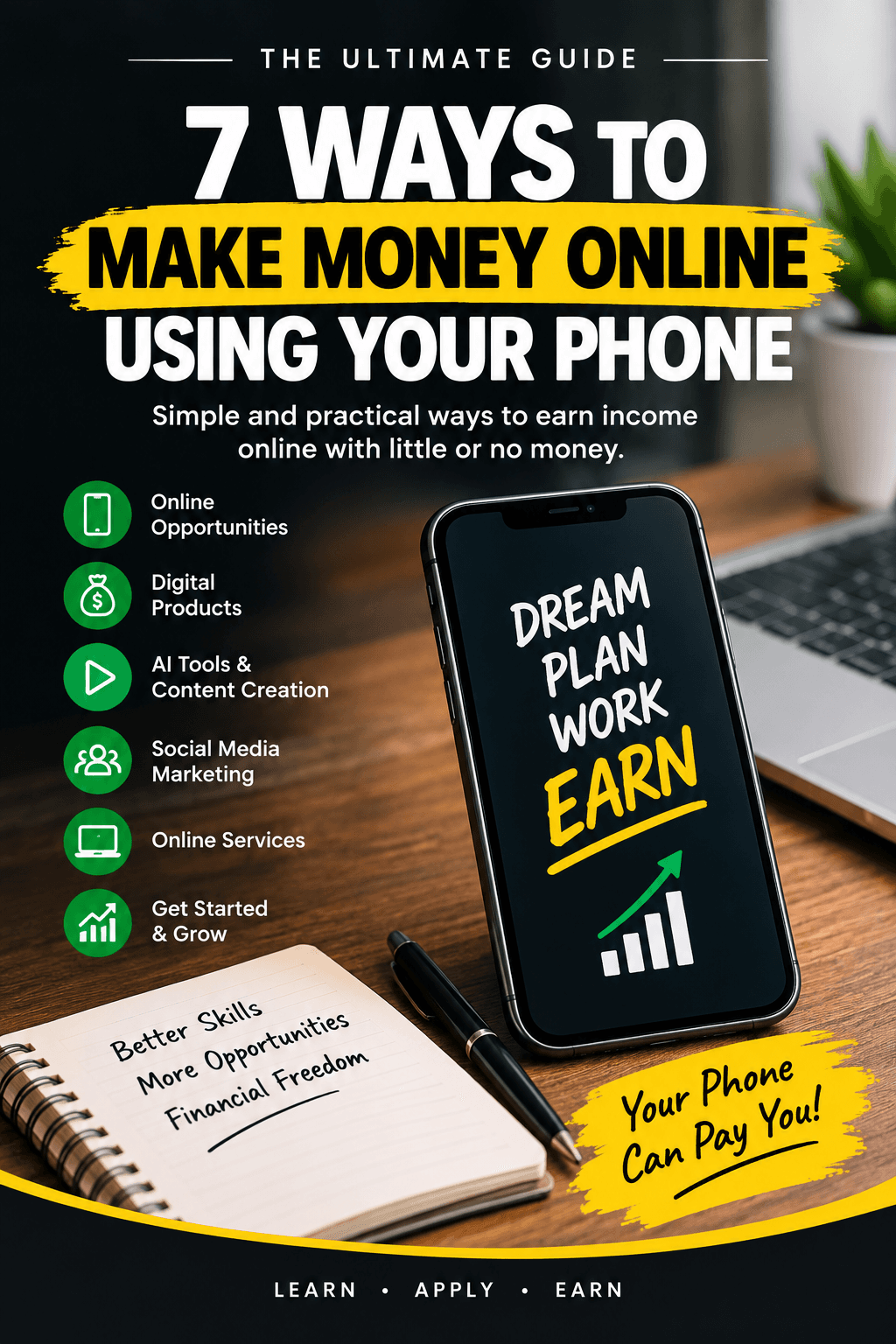 Ways to Make Money Online Using Your Phone