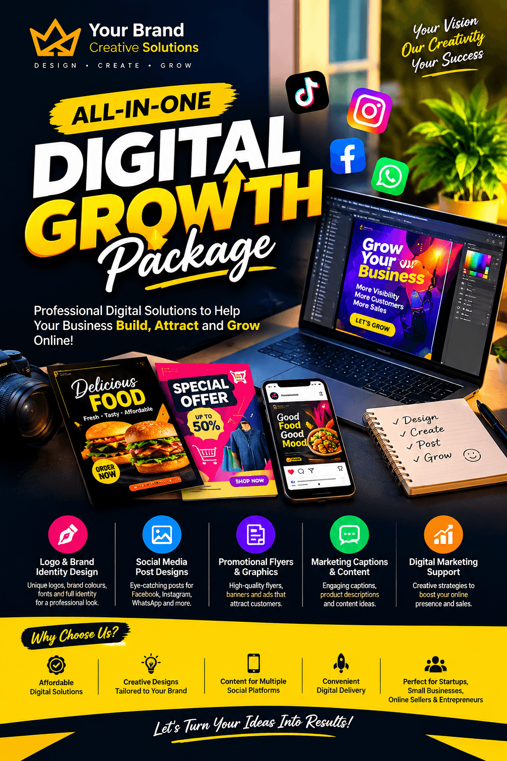 All-IN-ONE DIGITAL GROWTH PACKAGE