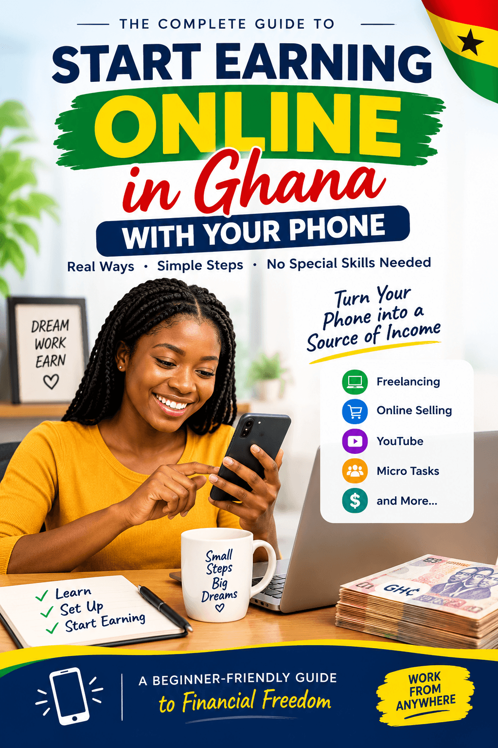 Start Earning Online in Ghana With Your Phone