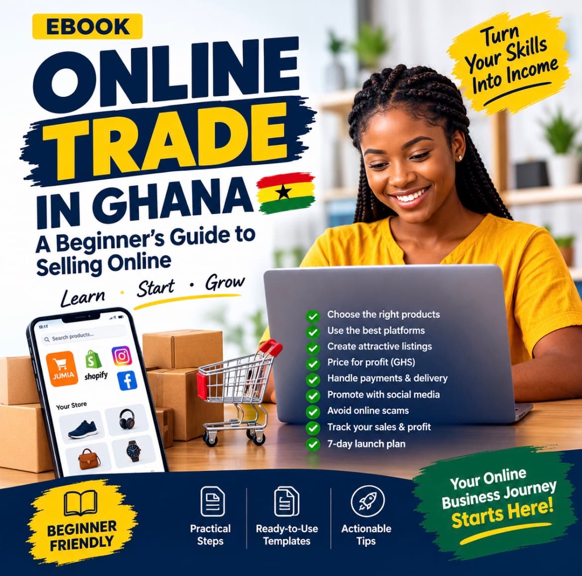 Online Trade in Ghana: A Beginner’s Guide to Selling Online