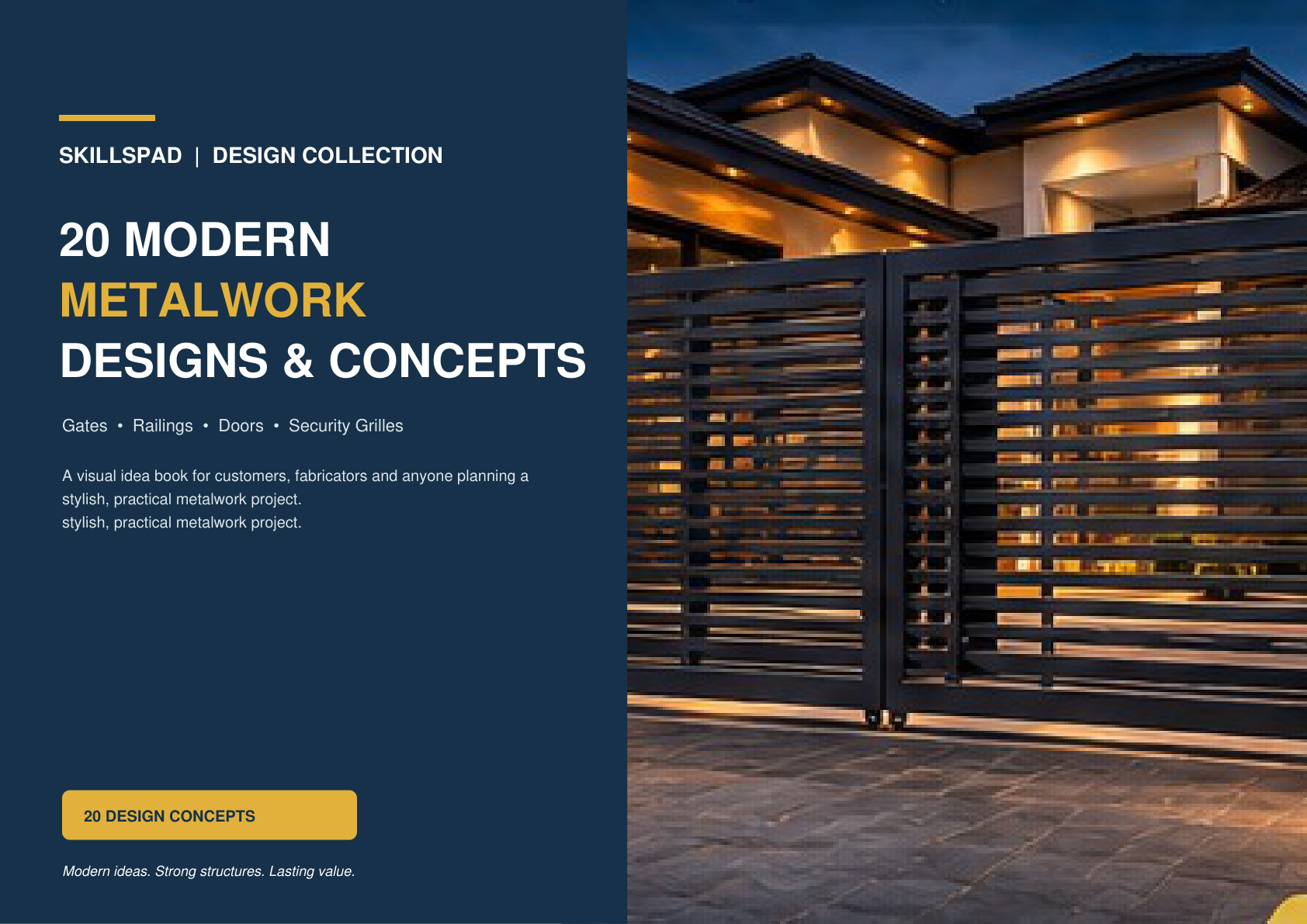 30 Modern Steel Gate Designs for Ghanaian Homes