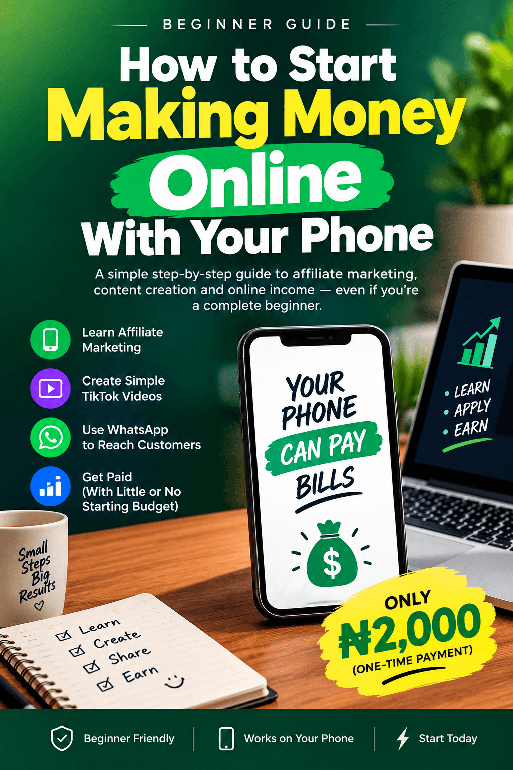 How to Start Making Money Online With Your Phone