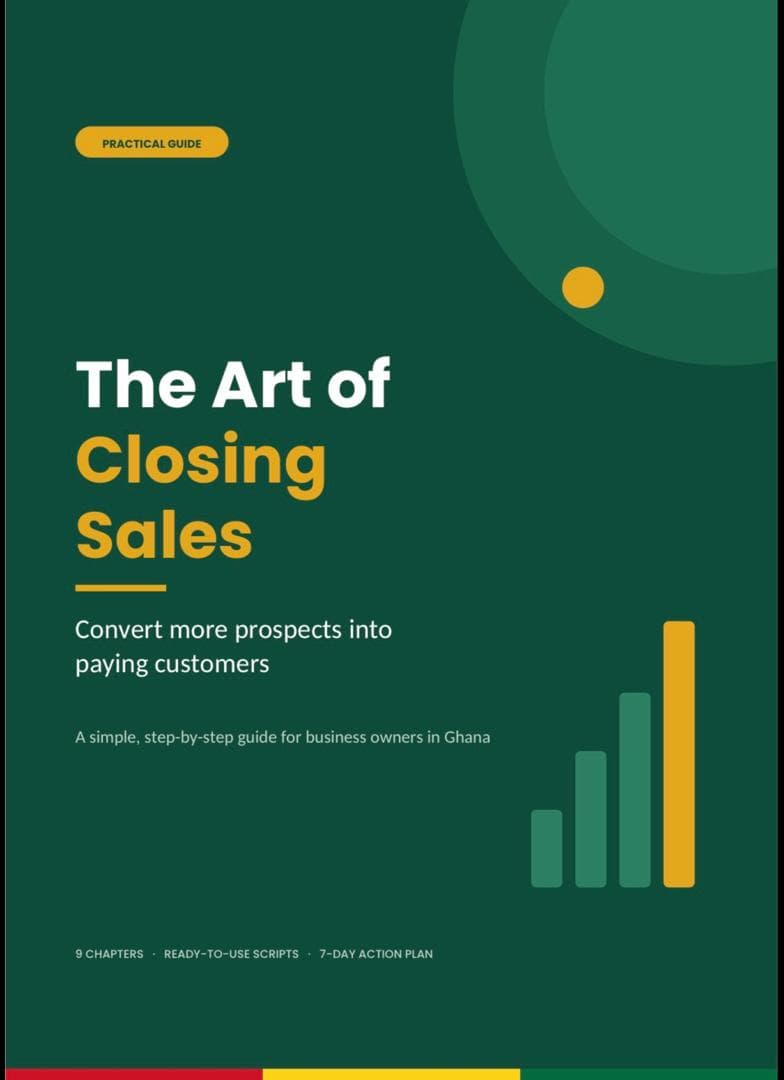 The art of closing sales: Convert more prospects into paying customers.