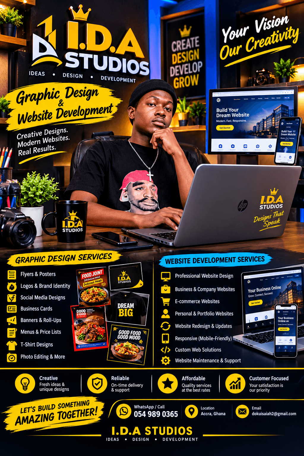 I.D.A GRAPHIC DESIGN SERVICES.
